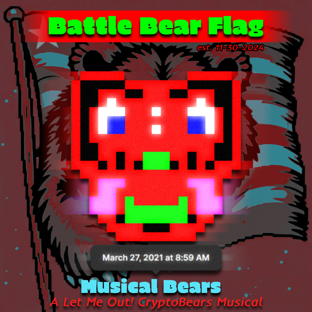 Battle Bear Flag
